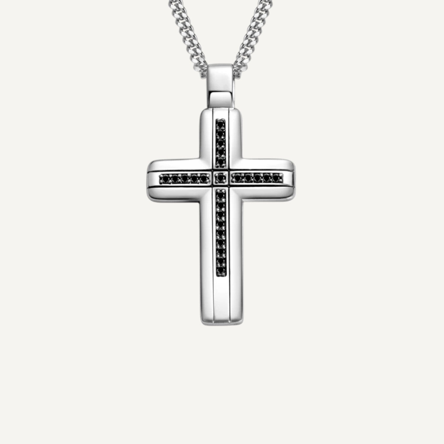 Collier Croix Homme