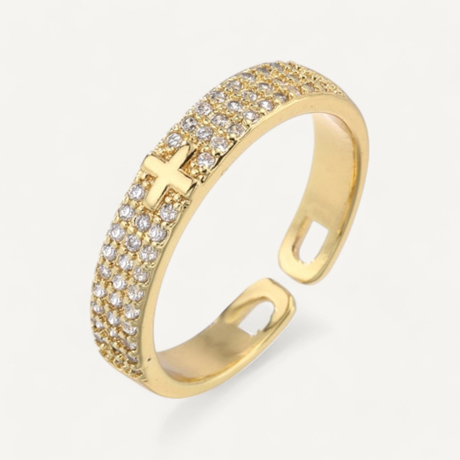 Bague Croix Femme Chic