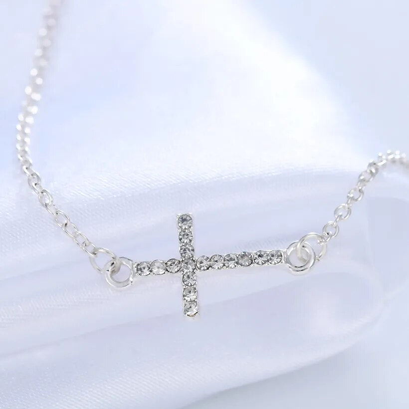 Bracelet Croix Argent S925 Femme