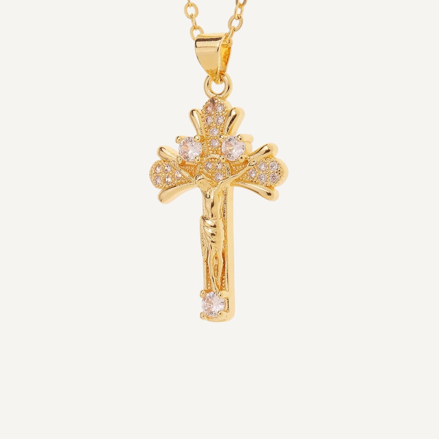 Collier Croix Jésus