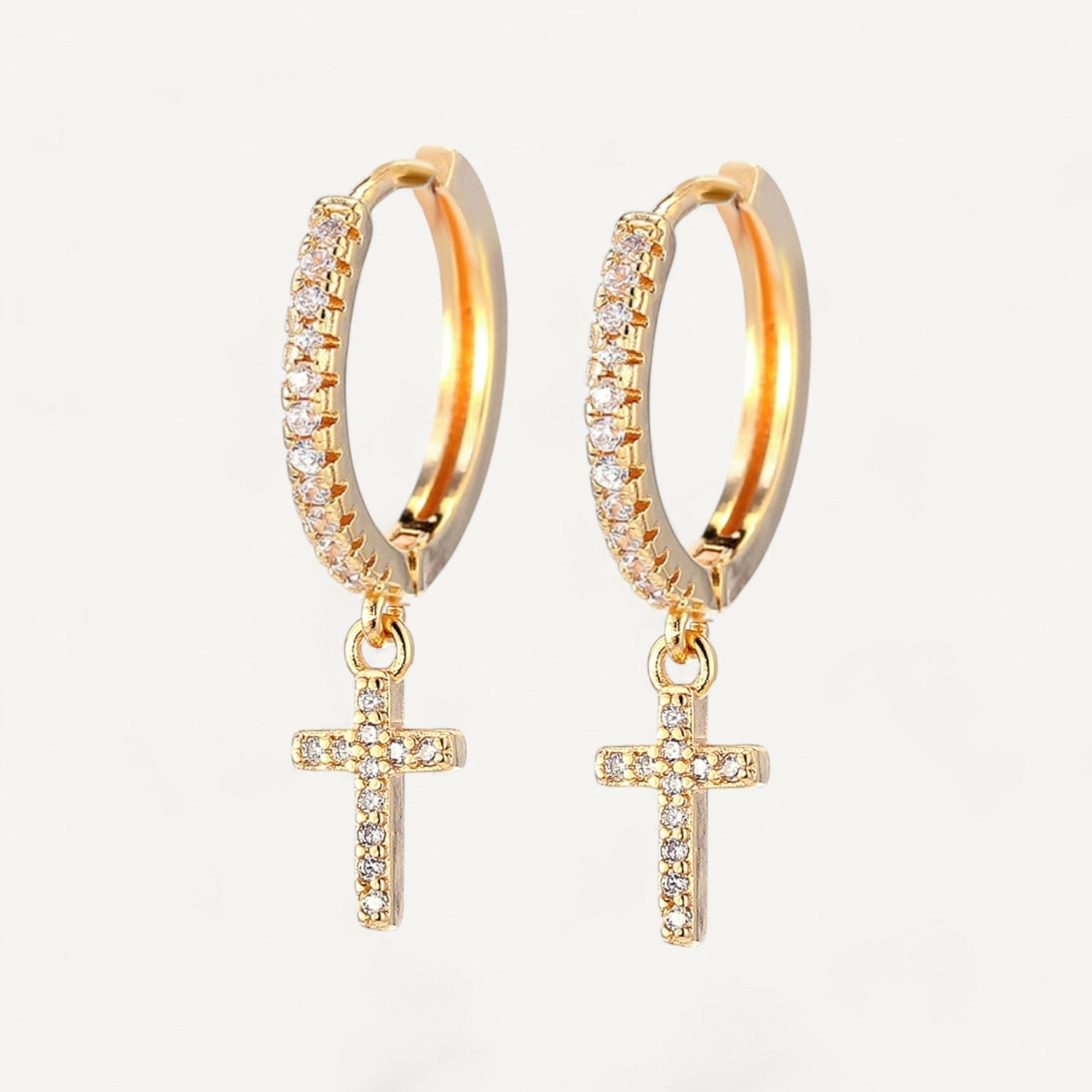 Boucles D'oreilles Croix