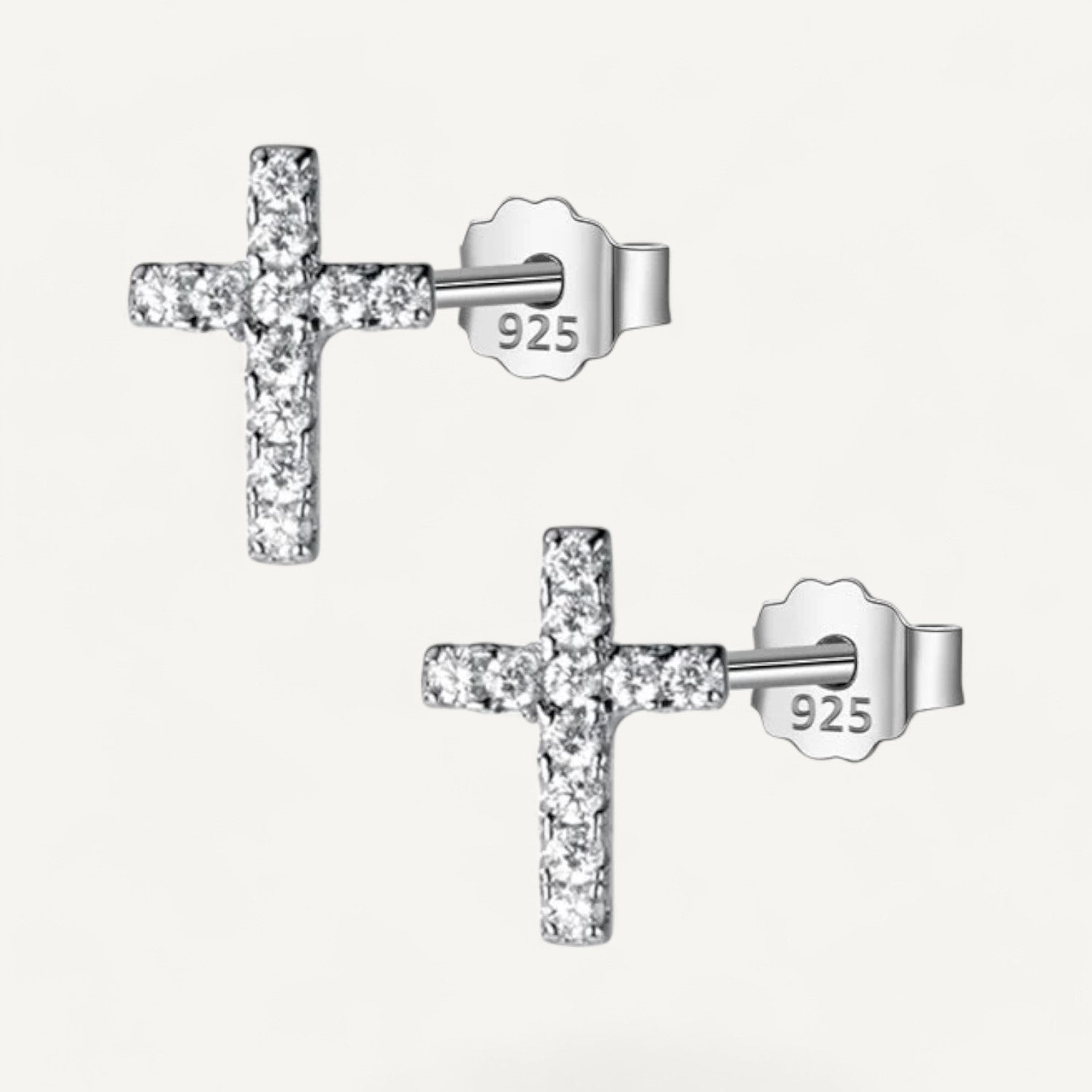 Boucles d'Oreilles Croix Chic